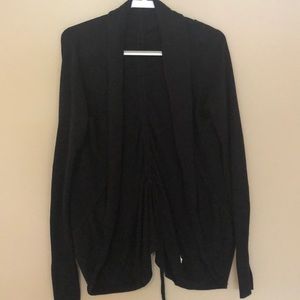 Black Sweater Cardigan